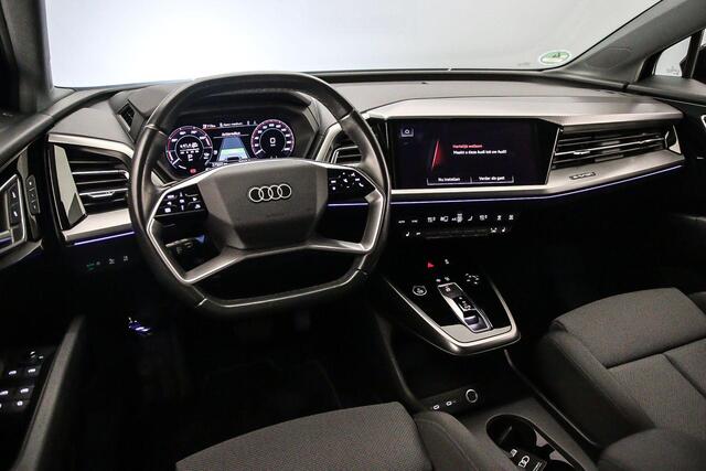 Audi Q4 e-tron 50 quattro Launch edition Advanced 77 kWh | Matrix | Elektrische stoelen | ACC | Virtual cockpit | Headup | Optiekpakket | Audi Sound |