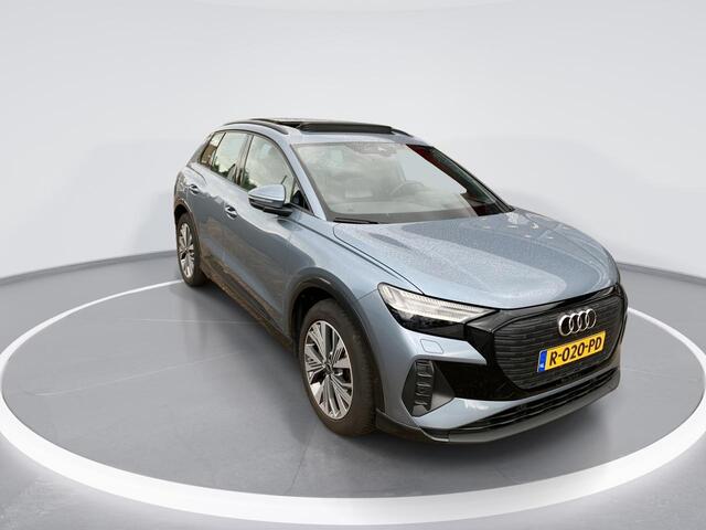 Audi Q4 e-tron 40 Advanced Edition 77 kWh · Panoramadak · Sonos Sound · Camera · ACC · Head-Up Display · Optiekpakket Zwart · Stoelverwarming · Elek. Achterklep ·