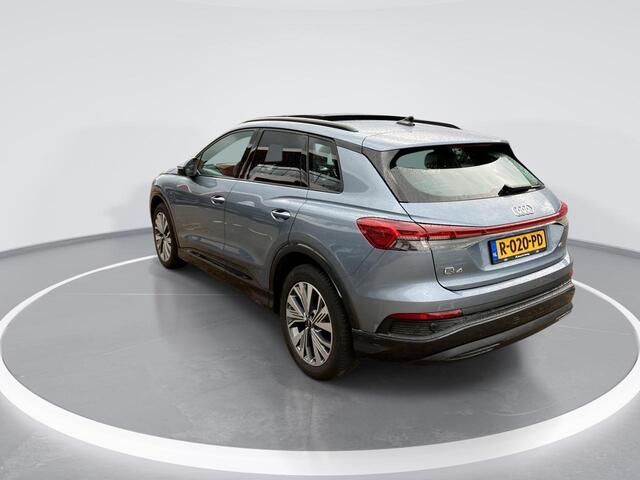 Audi Q4 e-tron 40 Advanced Edition 77 kWh · Panoramadak · Sonos Sound · Camera · ACC · Head-Up Display · Optiekpakket Zwart · Stoelverwarming · Elek. Achterklep ·