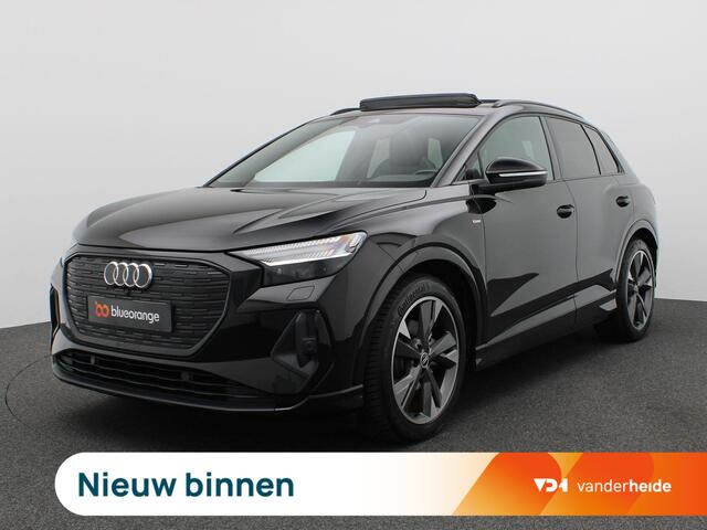 Audi Q4 e-tron 35 Launch edition S Competition 55 kWh 170PK Aut. Elektrisch glazen panorama-dak, Adaptieve Cruise Controle, Navi, Dynamic Pakket, Warmtepomp, Matrix LED-Verlichting, Stoelverwarming, 20" LM Velgen