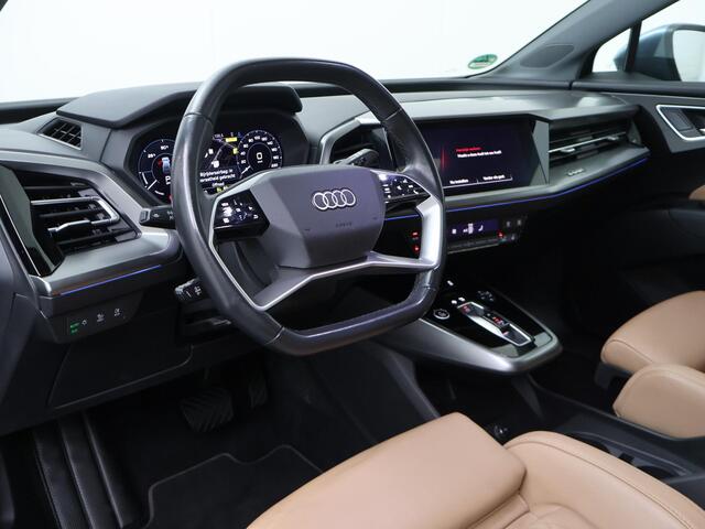 Audi Q4 e-tron 35 Launch edition Advanced Plus 55 kWh | 170 PK | SoH 90% | Multifunctioneel stuurwiel | Stoelverwarming | Achteruitrij camera |