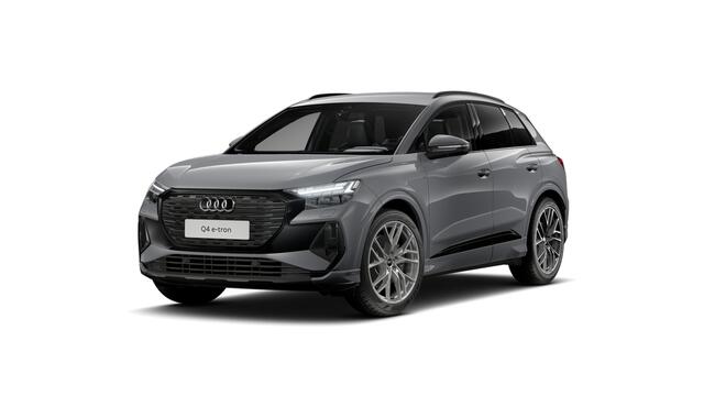 Audi Q4 e-tron Q4 45 e-tron 286 1AT S edition Competition Automaat | Velgen Audi Sport, 5-W-spaak-ster, platinagrijs