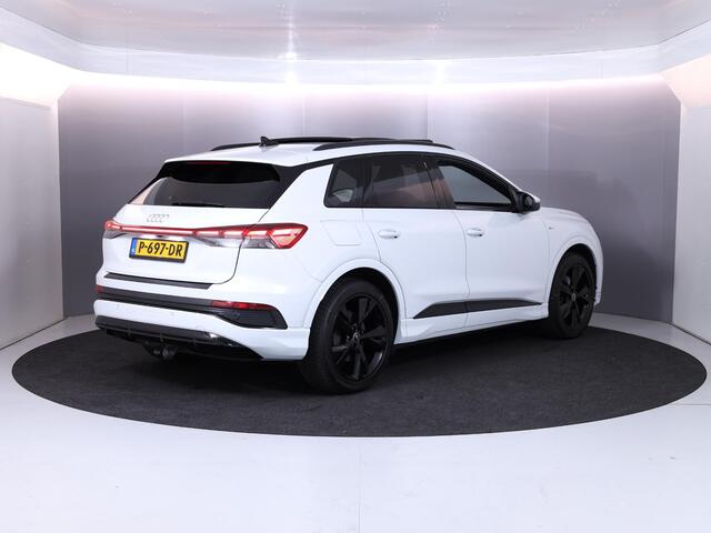 Audi Q4 e-tron 35 Launch edition S Competition 55 kWh 170pk | Panoramadak | Elektrisch verstelbare voorstoelen | Warmtepomp | Navigatie | Matrix LED |20'LM-velgen|SOH 89%