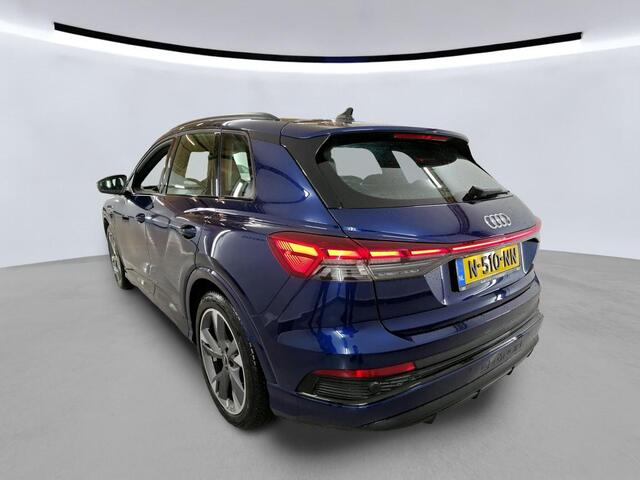 Audi Q4 e-tron 40 Launch edition S Competition 204pk 77 kWh / Matrix LED / Zwart Optiek / Elek Achterklep / Camera / Navigatie / 20" LMV