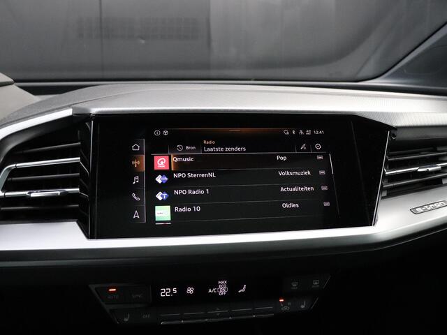Audi Q4 e-tron 35 Launch edition Advanced Plus 55 kWh | S-LINE | PANODAK | WARMTEPOMP | CAMERA | APPLE CARPLAY | STOELVERW. | NIEUWSTAAT |