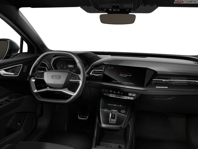 Audi Q4 e-tron 45 S edition Competition 82 kWh 286 pk | Assistentiepakket Advanced | Glazen panoramadak | Comfortpakket plus | Sonos premium |