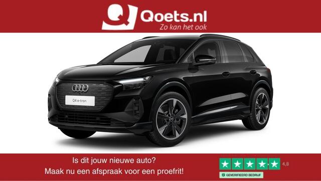Audi Q4 e-tron 40 Advanced edition 77 kWh Panoramadak - Optiekpakket zwart - Comfortpakket- MMI navigatie plus - Assistentiepakket plus - Dynamic pakket - Stoelverwarming voorin - Sportstoelen - Warmtewerend glas -