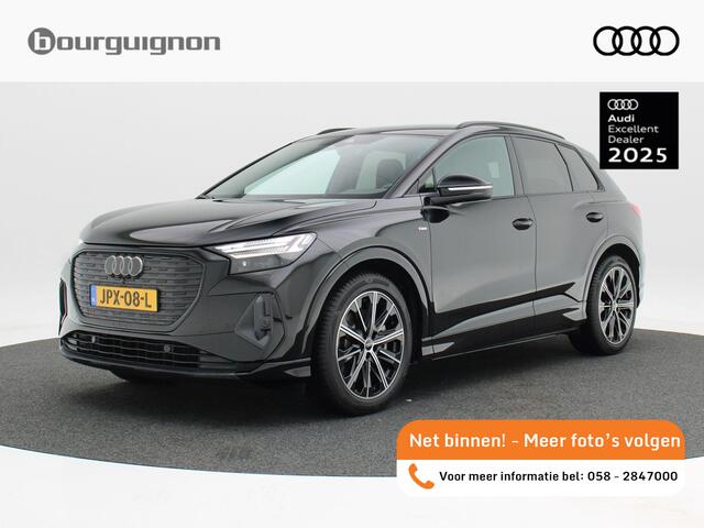 Audi Q4 e-tron 45 quattro S Edition Competition 82 kWh | Adaptive Cruise | Navi | Carplay | Camera | Stoelverwarming | Trekhaak | 20 Inch | 1.025 Km!!