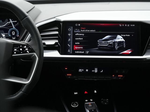 Audi Q4 e-tron 45 quattro S edition 77 kWh 265 pk / S-Line | Warmtepomp | Matrix LED | Achteruitrijcamera | Stoelverwarming | Adaptive Cruise