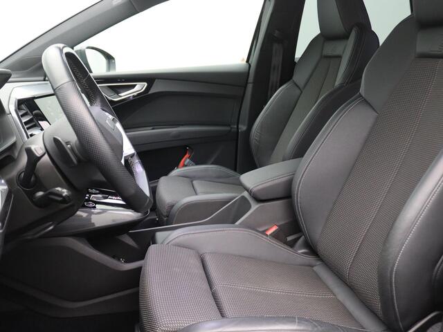 Audi Q4 e-tron 40 S edition 77 kWh 204PK Aut. SOH 96%, Warmtepomp, Dynamic Chassis, Adaptieve Cruise Controle, Matrix LED-Verlichting, 20" LM Velgen, Stoelverwarming, Elektr. Achterklep