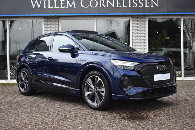 Audi Q4 e-tron 40 Competition 77 kWh S-Line Pano Matrix Sportstoel Camera ACC