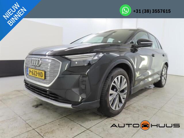 Audi Q4 e-tron 40 Advanced 77 kWh | SoH 97% | Trekhaak | Leder Sport | Stoelverwarming |