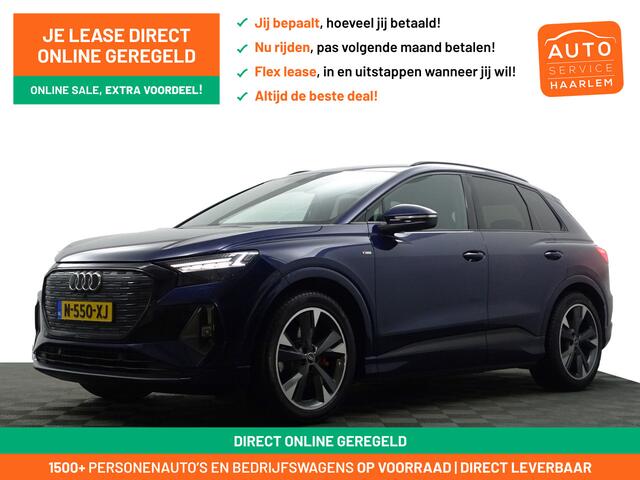 Audi Q4 e-tron 35 S Competition 55 kWh- Sonos Surround Sound, Laser Led, Competition Leder, Sfeerverlichting