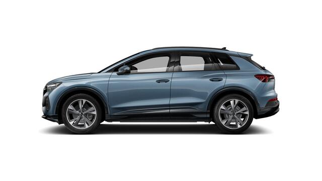 Audi Q4 e-tron 40 Edition 77 kWh Optiekpakket zwart - Comfortpakket - MMI navigatie plus - Assistentiepakket plus - Veiligheidspakket plus - Privacy glas - Delen in glasoptiek zwart - Warmtewerend glas -