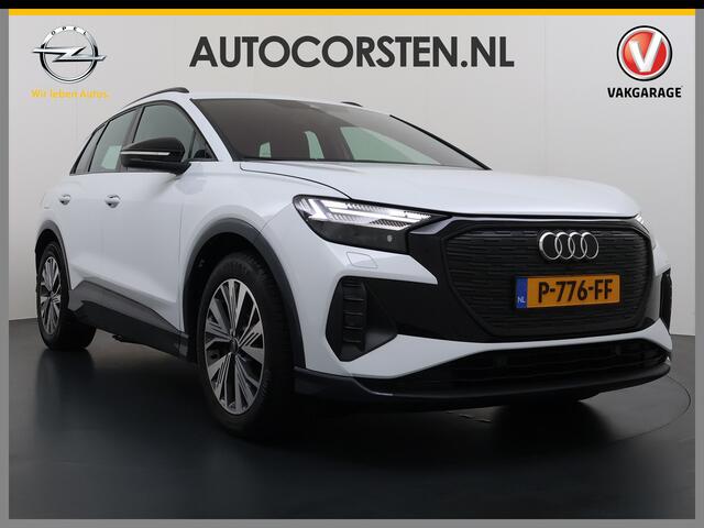 Audi Q4 e-tron 50 Quattro Launch Ed. Advanced Plus 82kWh SOH 95% Leder Warmtepomp Navi Camera Adap.Cruise Elek.Stoelen+Memory+Verwarming Apple Carplay Android Auto Head-Up Pdc Elek.Achterklep DAB Matrix LED Lmv Keyless 1e Eigenaar Origineel Nederlandse Auto Dealeronderh