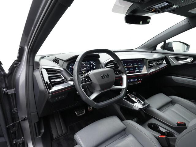 Audi Q4 e-tron 50 Quattro Edition One 82 kWh 299 pk | Panoramadak | Warmtepomp | Head-up display | Sonos