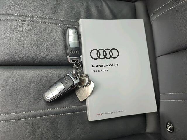 Audi Q4 e-tron 40 Edition 77 kWh Leer | LMV 20" | Camera | El a klep | LED | NL auto | 1e eig.