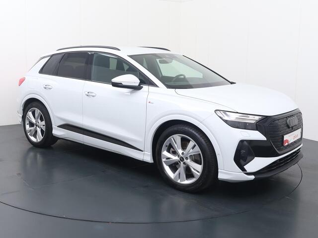 Audi Q4 e-tron 40 S edition 77 kWh | 204 PK | SOh 93% | Matrix LED koplampen | Adaptive cruise control | S line | 20" LM velgen | Stoelverwarming |