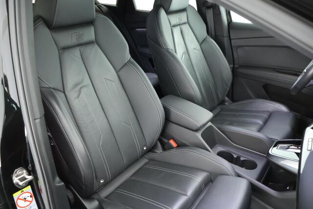 Audi Q4 e-tron 40 S edition 204pk 77 kWh SOH 94% Trekhaak Camera Leder Sonos Virtual Cockpit Navigatie S-Line
