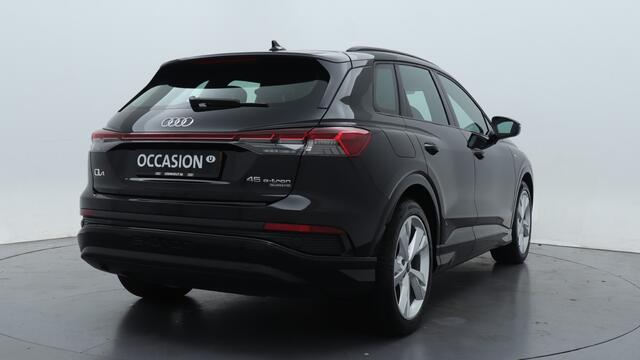 Audi Q4 e-tron 45 quattro S Edition 82 kWh Assistentie Plus | Zwart optiek | Carplay Demo Roel