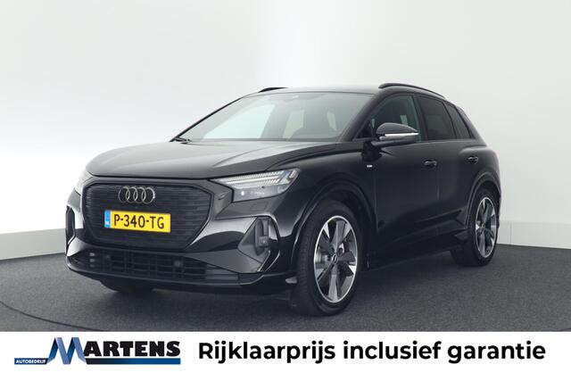 Audi Q4 e-tron 40 204pk S Edition 77 kWh Camera Stoelverwarming Ambianceverlichting ACC Virtual Cockpit Navigatie S-Line