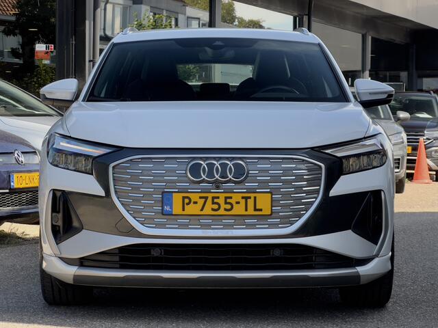 Audi Q4 e-tron 40 3x S-LINE 204Pk 77 kWh 89,6% SOH LEDER 20 INCHE-LMV CAMERA-360 DIGI-DASH NAVI LED PDC