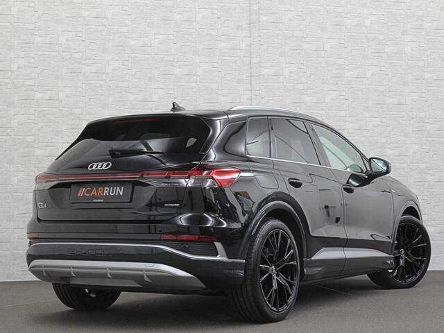 Audi Q4 e-tron 45 Quattro S-Line 77 / 82 kWh | ACC | Matrix-LED | Keyless-Entry | Standkachel | Carplay | 27150,= exc. btw | Lane Assist | 3-Zone Clima | Stoelverwarming | Getint Glas | Autom. Parkeren | Virtual Cockpit |