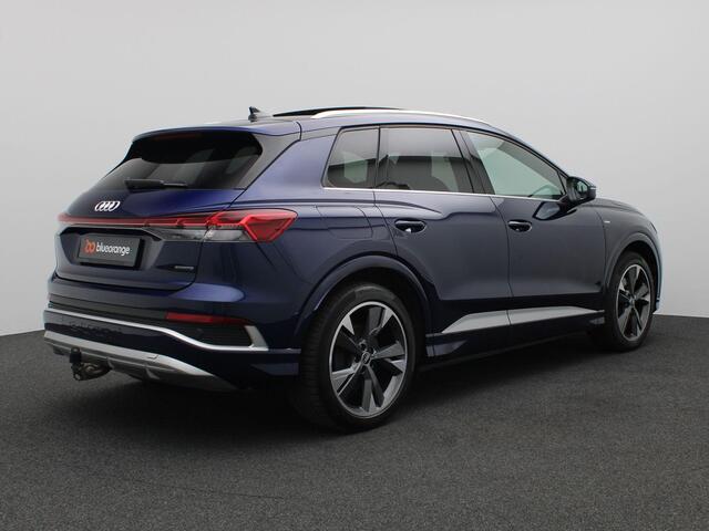 Audi Q4 e-tron 50 quattro Launch edition S Competition 77 kWh SOH 89,74%, Panoramadak, Trekhaak, Stoelverwarming, Navi, Achteruitrijcamera, 20" LM Velgen