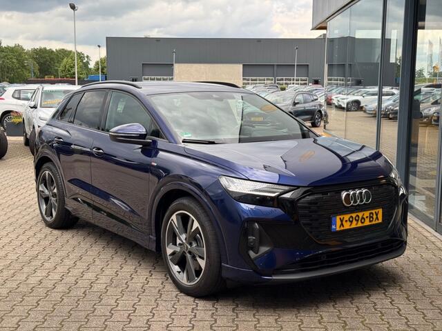 Audi Q4 e-tron 40 S edition 77 kWh - leer - camera - adaptive cruise - SOH 96%