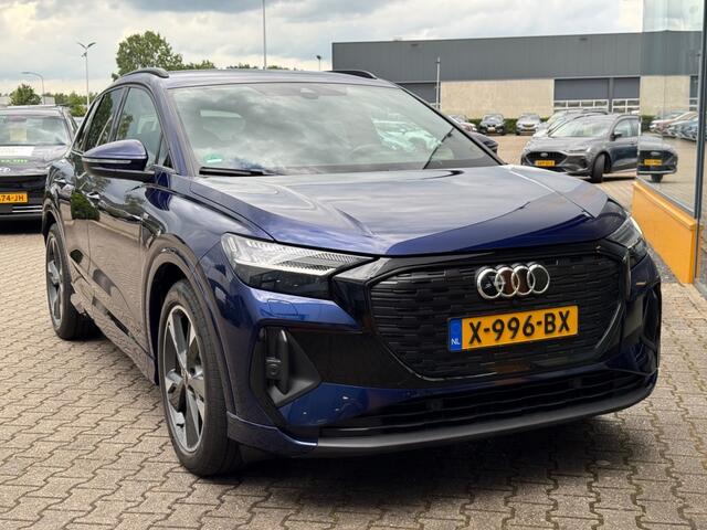Audi Q4 e-tron 40 S edition 77 kWh - leer - camera - adaptive cruise - SOH 96%