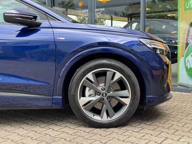 Audi Q4 e-tron 40 S edition 77 kWh - leer - camera - adaptive cruise - SOH 96%