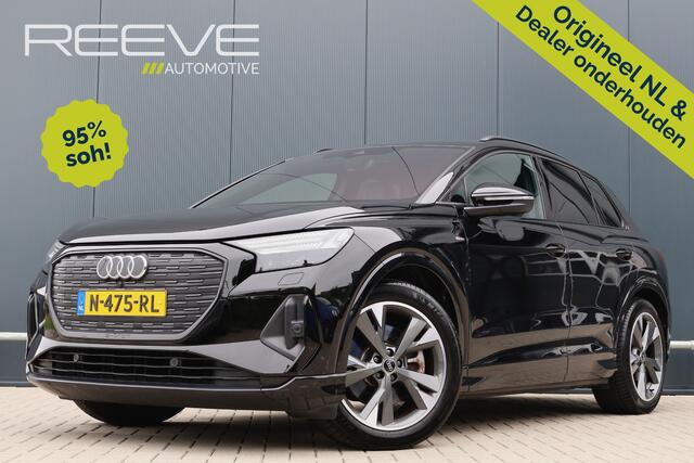 Audi Q4 e-tron 40 77 kWh S Competition Launch edition | 95% soh! | Head-up | ACC | 20 Inch | Camera | Stoelverwarming | S-edition