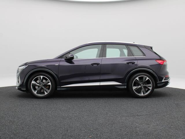 Audi Q4 e-tron 50 quattro Advanced edition 77 kWh 299 Pk | Stoelverwarming | Adaptive Cruise | CarPlay | Matrix LED | Camera | SONOS Audio | Warmtepomp | 20 Inch | 121.724 Km !!