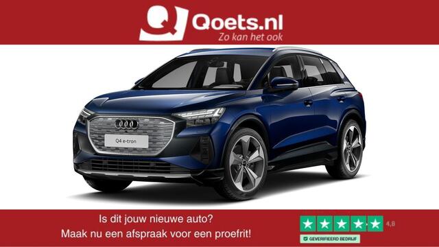 Audi Q4 e-tron 50 quattro Advanced edition 77 kWh Interieurpakket S line - Trekhaak - Comfortpakket plus - MMI navigatie pro - Assistentiepakket plus - Dynamic pakket plus - Veiligheidspakket plus - Sonos premium -