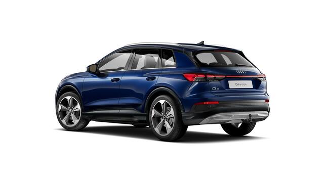 Audi Q4 e-tron 50 quattro Advanced edition 77 kWh Interieurpakket S line - Trekhaak - Comfortpakket plus - MMI navigatie pro - Assistentiepakket plus - Dynamic pakket plus - Veiligheidspakket plus - Sonos premium -