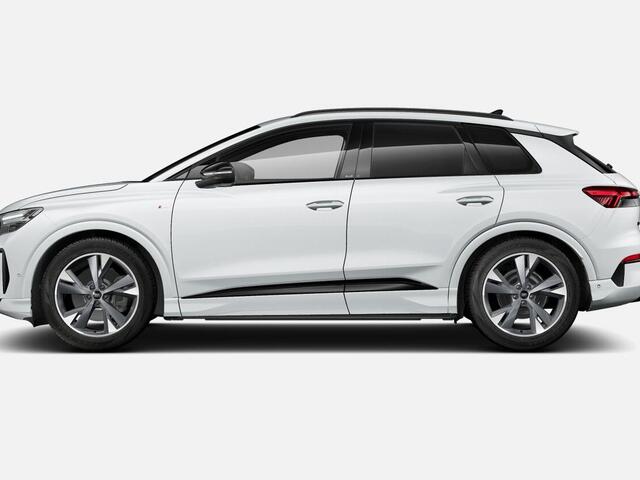 Audi Q4 e-tron S edition performance 286 PK · Tech plus · Trekhaak elek. wegklapbaar · Lendensteunen