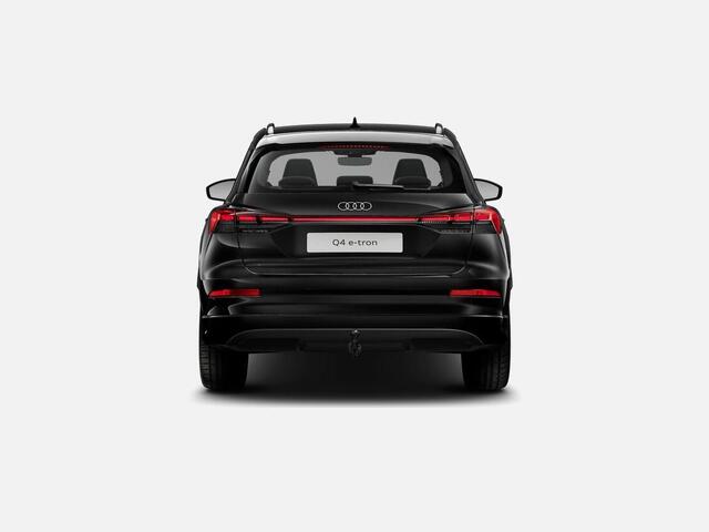 Audi Q4 e-tron Advanced edition 63 kWh · Trekhaak elek. wegklapbaar · Lendensteunen · Opberg en bagageruimtepakket