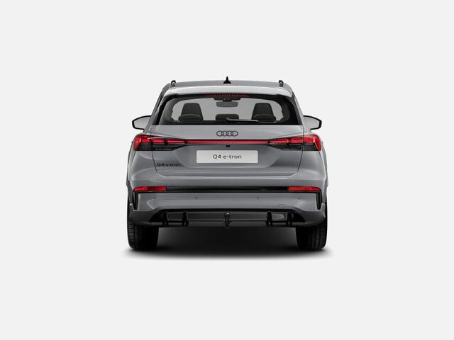 Audi Q4 e-tron S edition 204 PK · Trekhaak elek. wegklapbaar · Lendensteunen · Opberg- en bagageruimtepakket