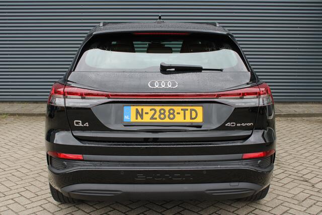 Audi Q4 e-tron 40 Advanced Warmtepomp Sport-Leer Camera Optic-Black 20 inch LMV