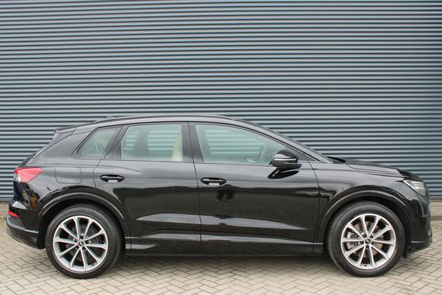 Audi Q4 e-tron 40 Advanced Warmtepomp Sport-Leer Camera Optic-Black 20 inch LMV