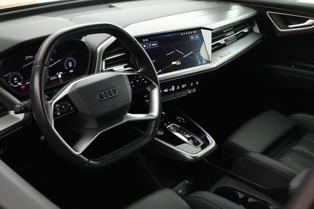 Audi Q4 e-tron 45 265pk quattro Advanced edition 77 kWh Matrix LED Leder Keyless Sonos Stoelverwarming Navigatie