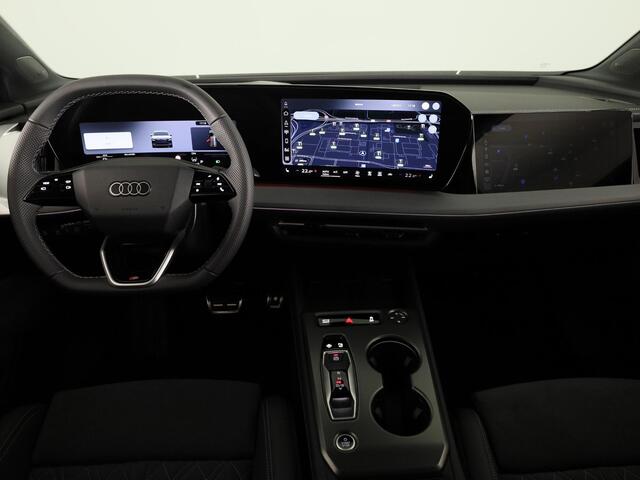 Audi Q4 e-tron S edition quattro performance 82 kWh 340pk | Panoramadak | 1 inch Lichtmetalen velgen | Akoestisch glas | Head up Display | Elek.verst.best.stoel geheugen | Lederen bekleding