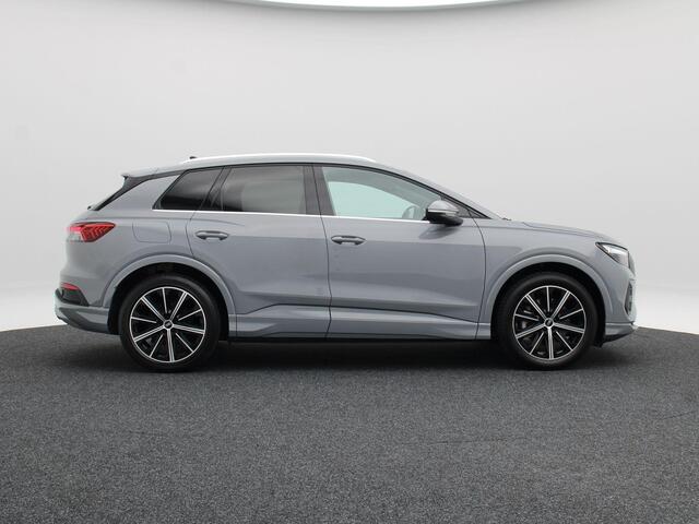 Audi Q4 e-tron 45 S-line 82 kWh 286 Pk | Head Up | Stoelverwarming | Adaptive Cruise | Memorie | Trekhaak | CarPlay | 20 Inch | 34.962 Km !!