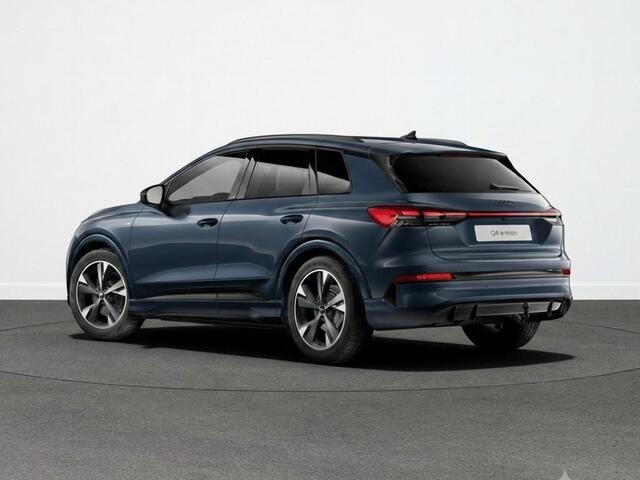 Audi Q4 e-tron S edition e-tron 82 kWh 286 pk | Techniekpakket plus | Optiekpakket zwart-glanzend | MMI bijrijdersdisplay | Trekhaak |