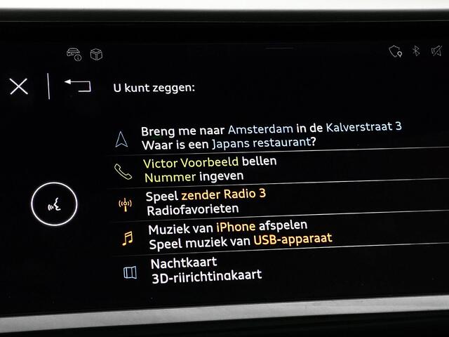 Audi Q4 e-tron 40 S edition 204pk / 77 kWh · SOH 97,4% · Panoramadak · Camera · Head-Up Display · Stoelverwarming · Apple/Android Car Play · Adaptive Cruise Control · 20"Velgen ·