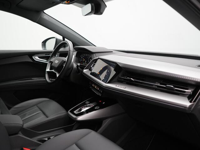 Audi Q4 e-tron 40 Advanced edition 82 kWh 204pk Dealer O.H. | Lederen Comfortzetels Verwarmd | Cruise Control | Virtual Cockpit | Navigatie | DAB | 19"L.M | Lane Assist |