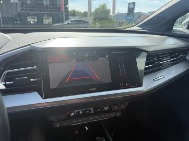 Audi Q4 e-tron 40 Advanced edition 77 kWh | Stoelverwarming | Adaptive Cruise Control | Camera | Parkeersensoren | Keyless | Navigatie | Apple Carplay | Climate Control | Leer | Warmtepomp