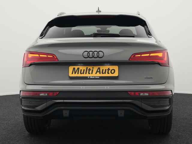Audi Q5 Sportback 50 TFSI e S Line Plug In Hybrid Dealer O.H PHEV | Trekhaak af Fabriek | Adaptive Cruise | Matrix LED | 20"L.M | Lederen Sportstoelen Verwarmd | Virtual | Keyless |