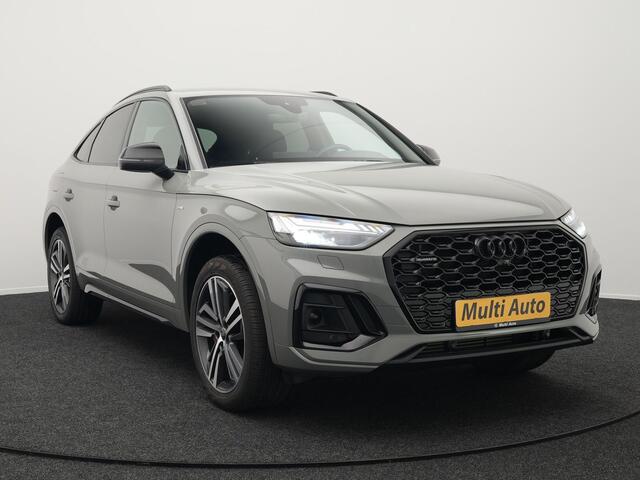 Audi Q5 Sportback 50 TFSI e S Line Plug In Hybrid Dealer O.H PHEV | Trekhaak af Fabriek | Adaptive Cruise | Matrix LED | 20"L.M | Lederen Sportstoelen Verwarmd | Virtual | Keyless |