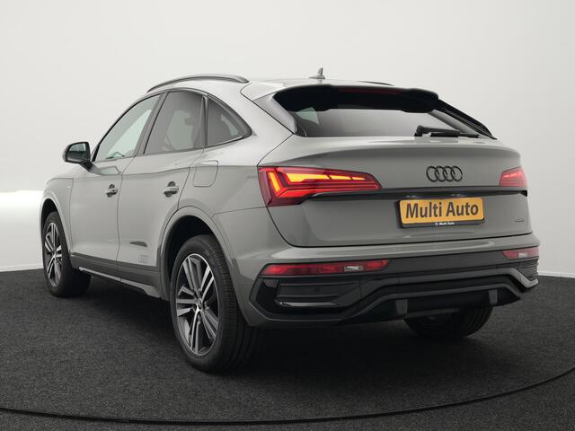 Audi Q5 Sportback 50 TFSI e S Line Plug In Hybrid Dealer O.H PHEV | Trekhaak af Fabriek | Adaptive Cruise | Matrix LED | 20"L.M | Lederen Sportstoelen Verwarmd | Virtual | Keyless |